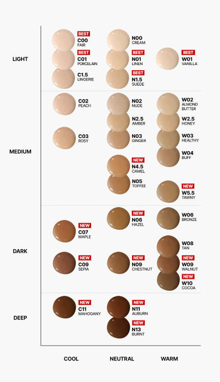 tfit Radiance Fit Serum Foundation 30g (29colors)