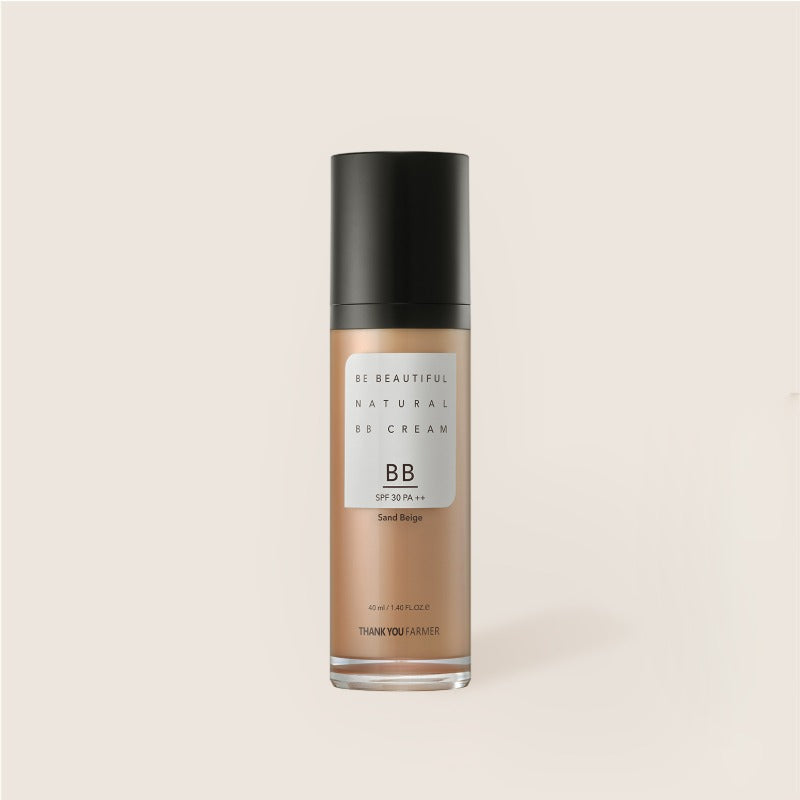[THANK YOU FARMER] BE BEAUTIFUL NATURAL BB CREAM SPF30 PA++ 40ml #Sand Beige
