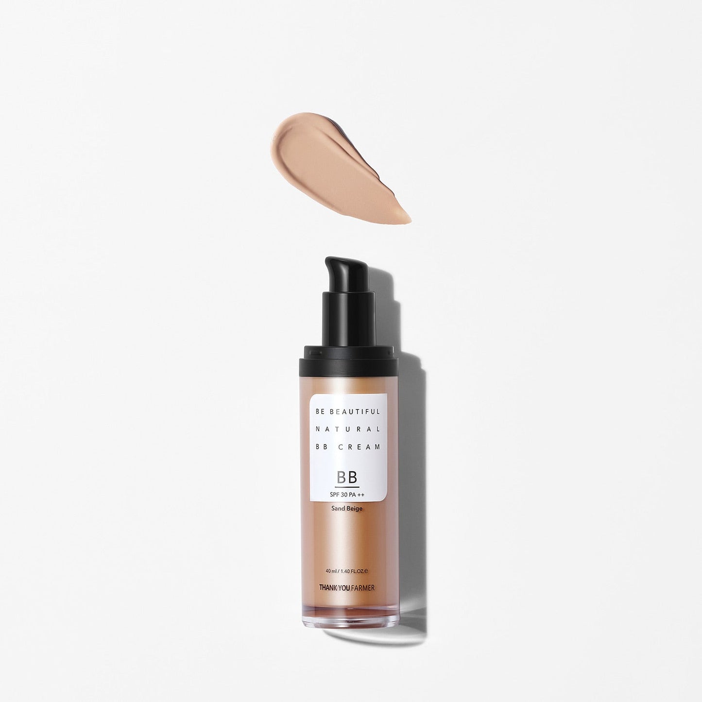 [THANK YOU FARMER] BE BEAUTIFUL NATURAL BB CREAM SPF30 PA++ 40ml #Sand Beige