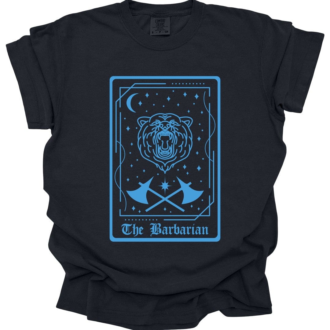 The Barbarian Tarot Card T-Shirt - Comfort Colors