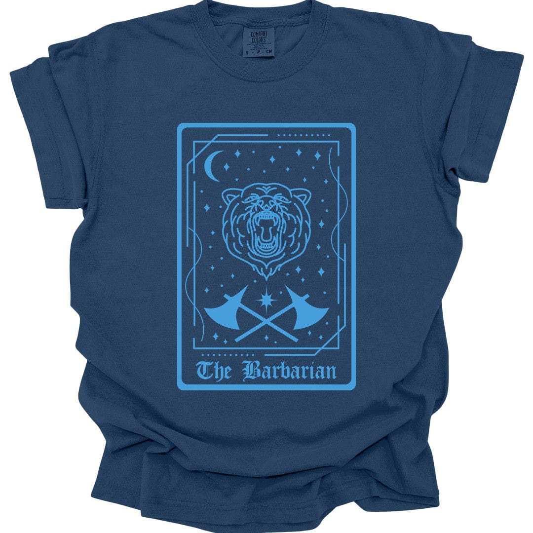 The Barbarian Tarot Card T-Shirt - Comfort Colors