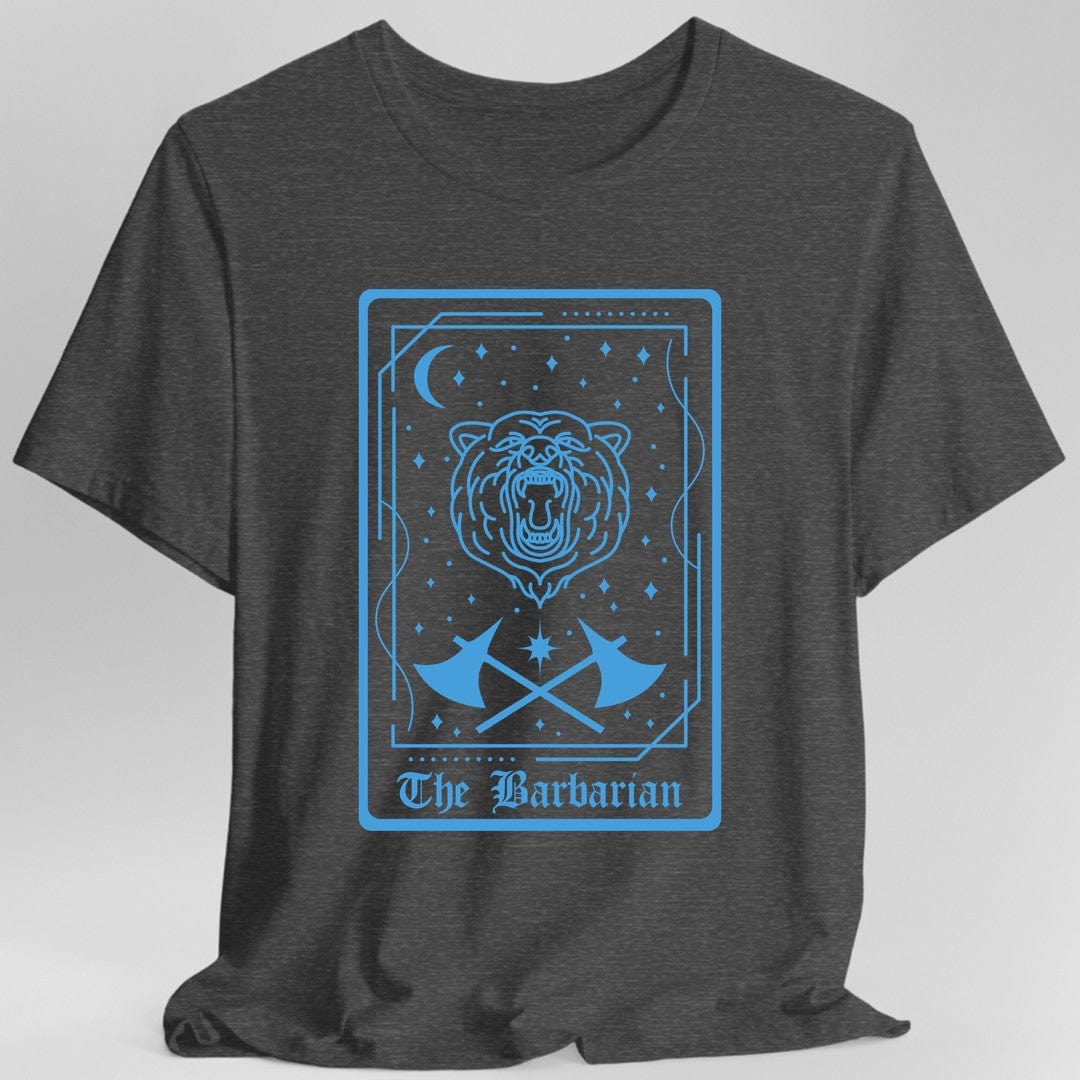 Camiseta con la Carta del Tarot del Bárbaro