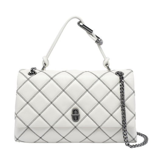 Marc Jacobs Women The Bi-Color Quilted Dual Convertible Shoulder Bag