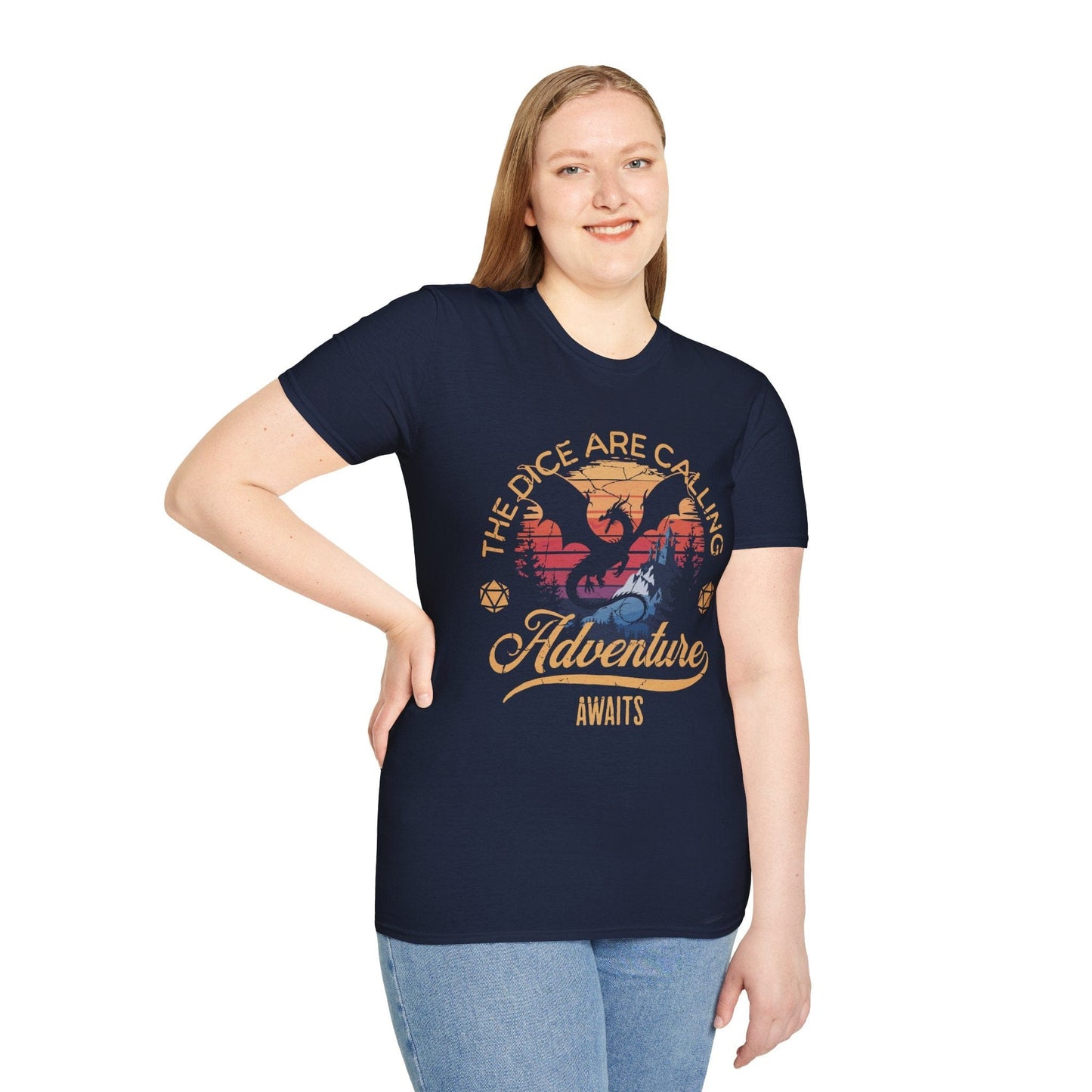 La llamada de los dados: Camiseta de DnD