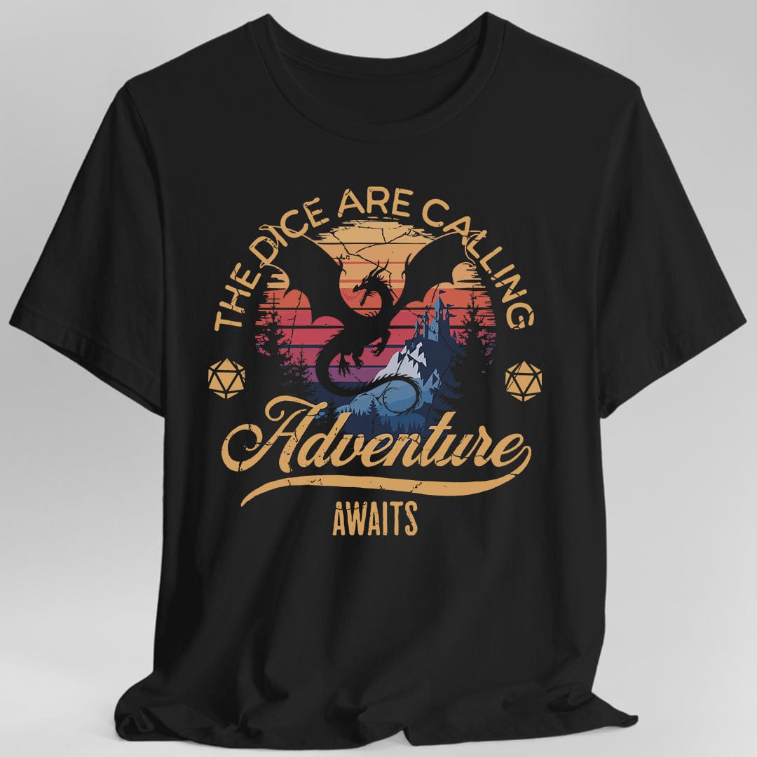 La llamada de los dados: Camiseta de DnD