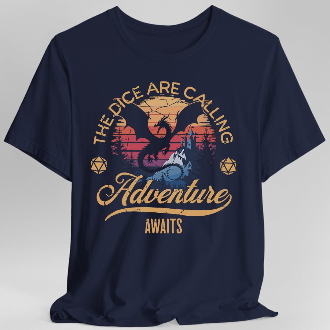 La llamada de los dados: Camiseta de DnD