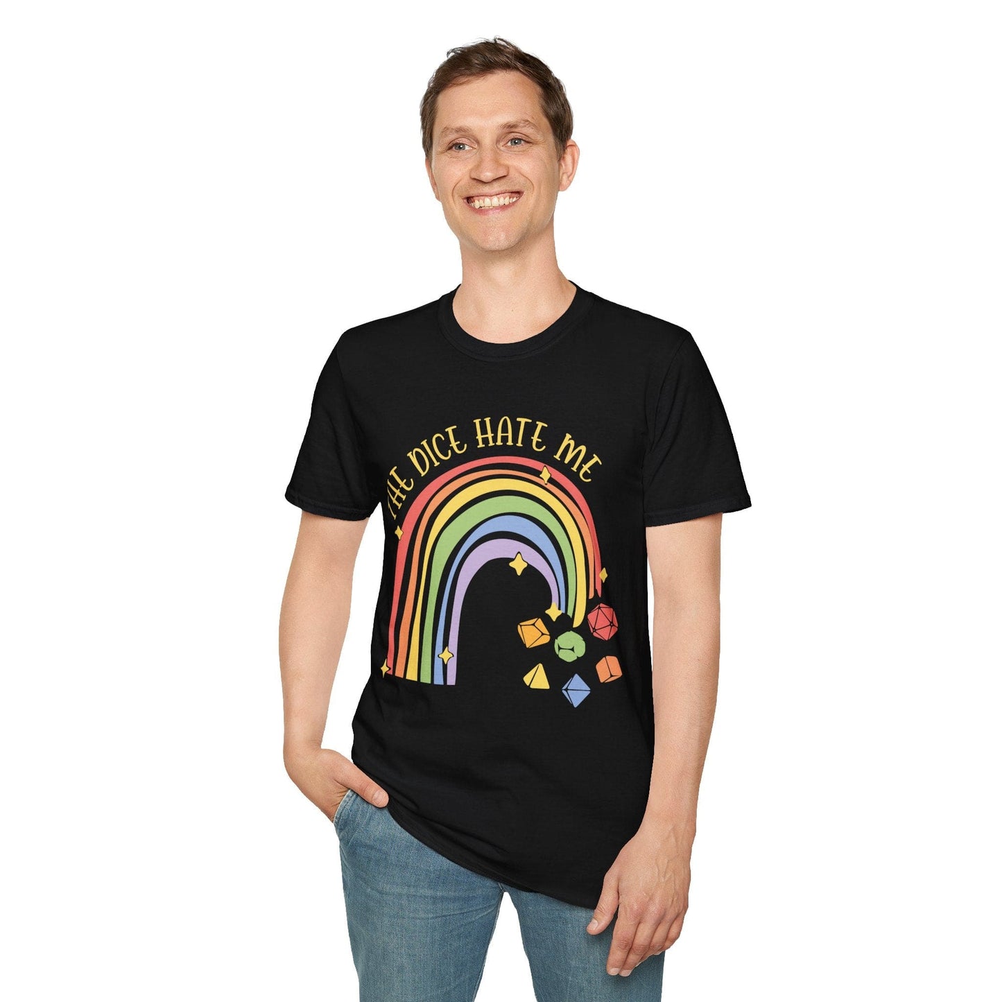 La camiseta arcoíris de Dice Hate Me