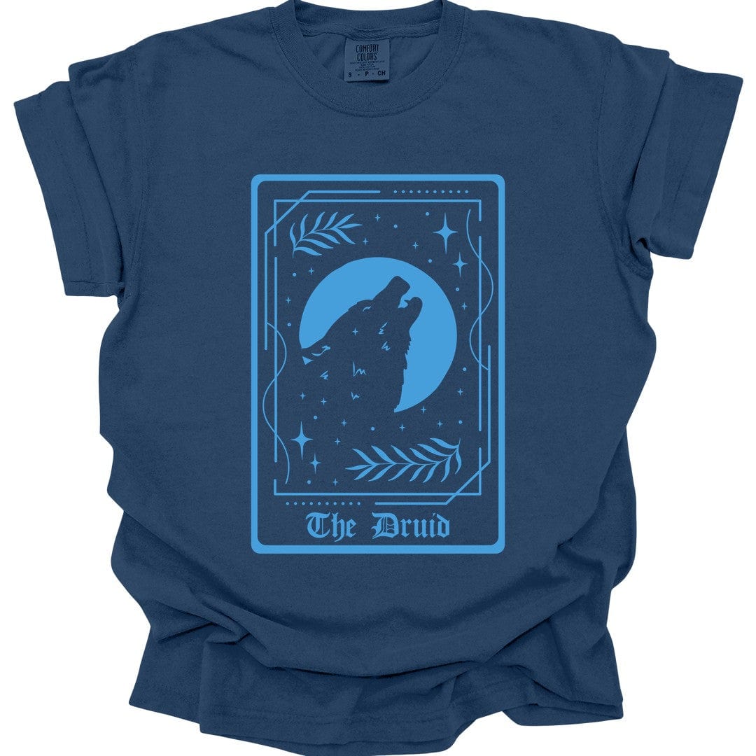 The Druid Tarot Card T-Shirt - Comfort Colors