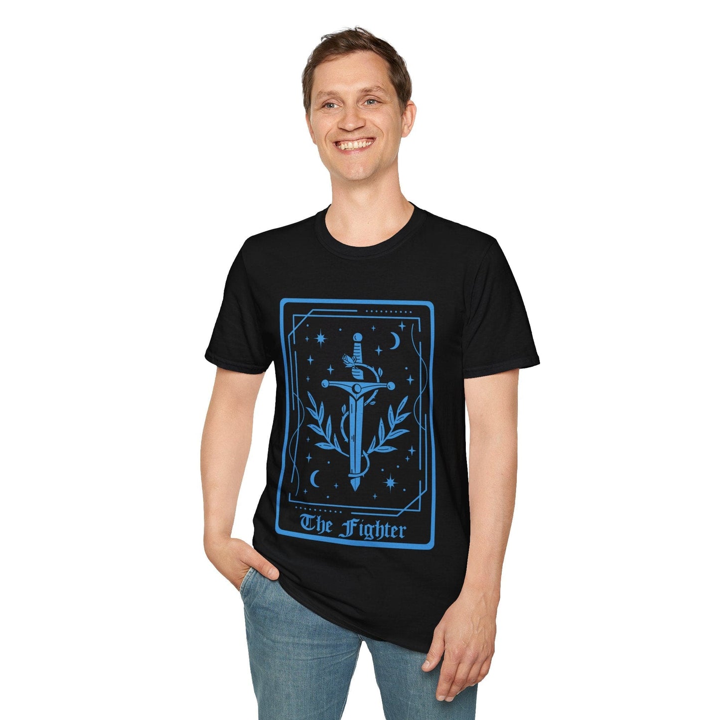 The Fighter Tarot Card T-Shirt