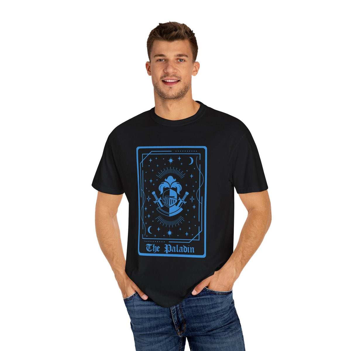 The Paladin Tarot Card T-Shirt - Comfort Colors