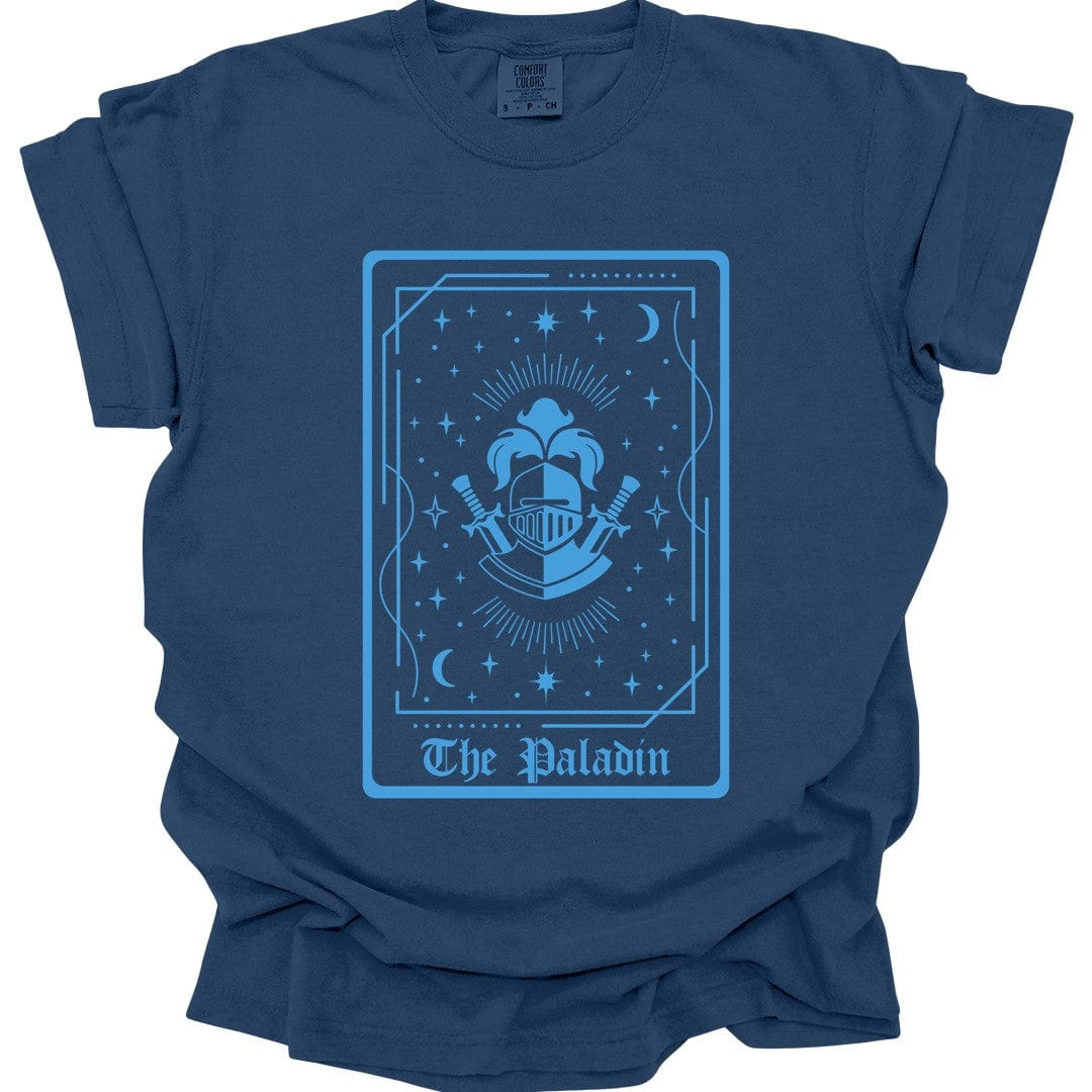 The Paladin Tarot Card T-Shirt - Comfort Colors