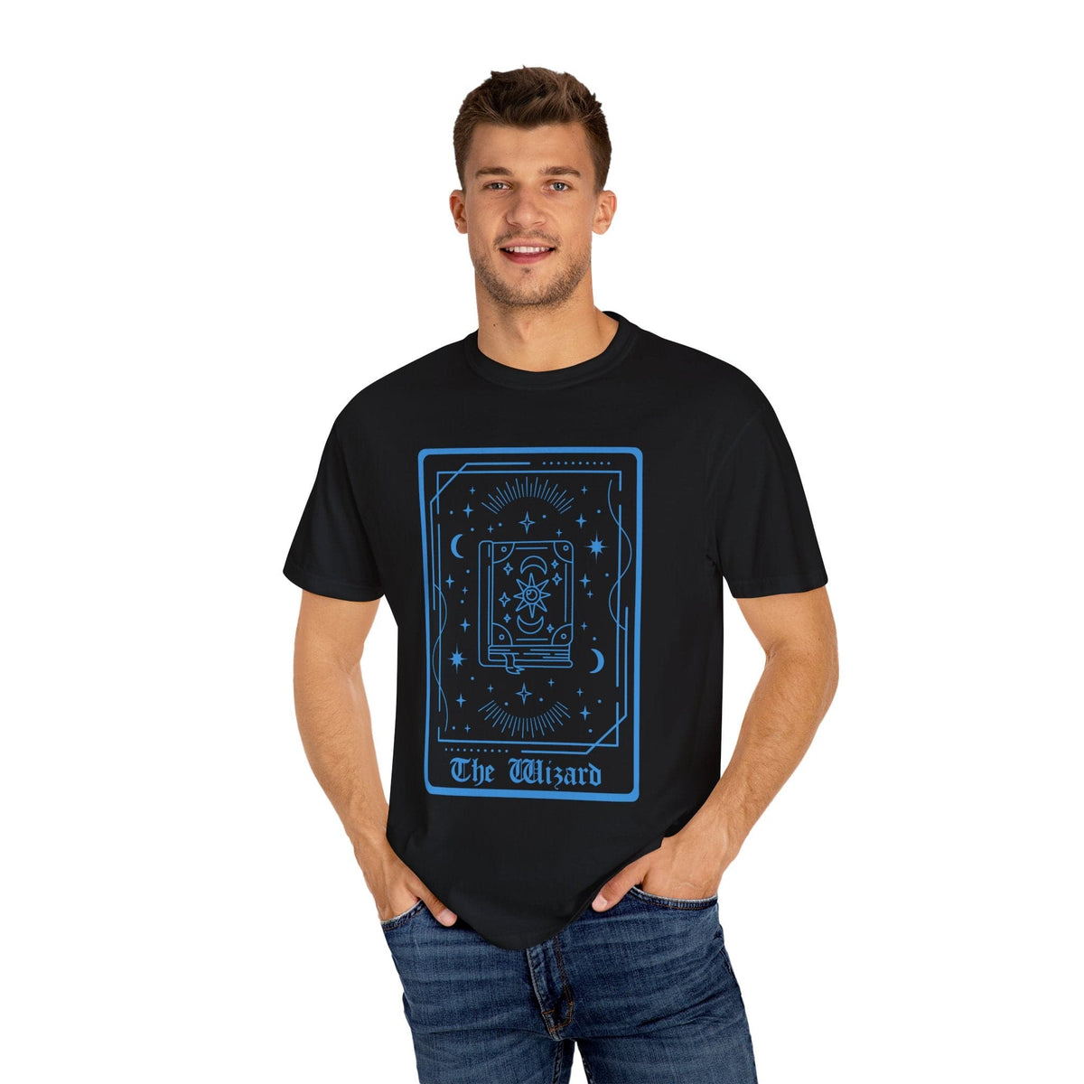 The Wizard Tarot Card T-Shirt - Comfort Colors