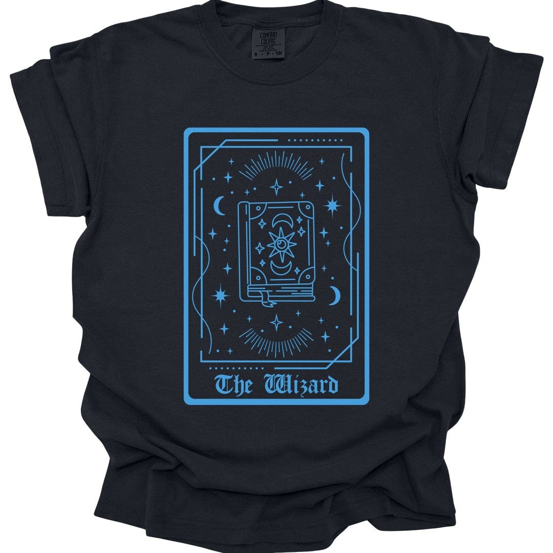 The Wizard Tarot Card T-Shirt - Comfort Colors