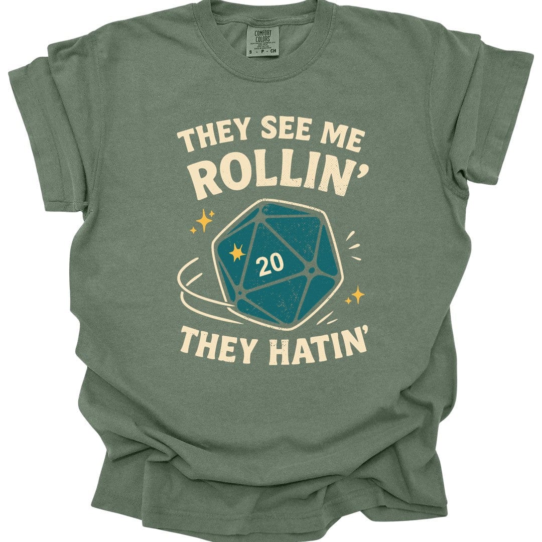 They See Me Rollin' They Hatin' T-Shirt - Comfort Colors