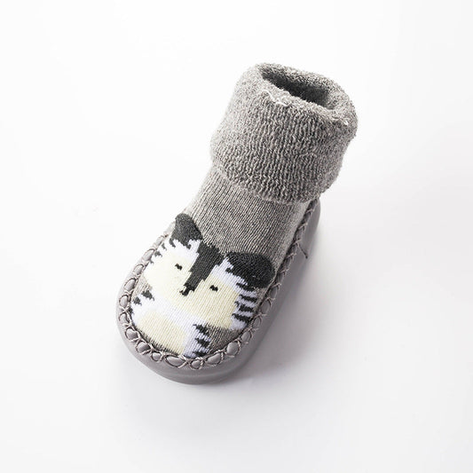 Thick Non-Slip Terry Baby Floor Socks - # BASH11110008