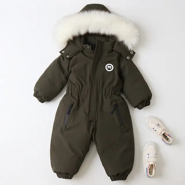 Thick Warm Rompers for Toddlers - # GIAA212310001