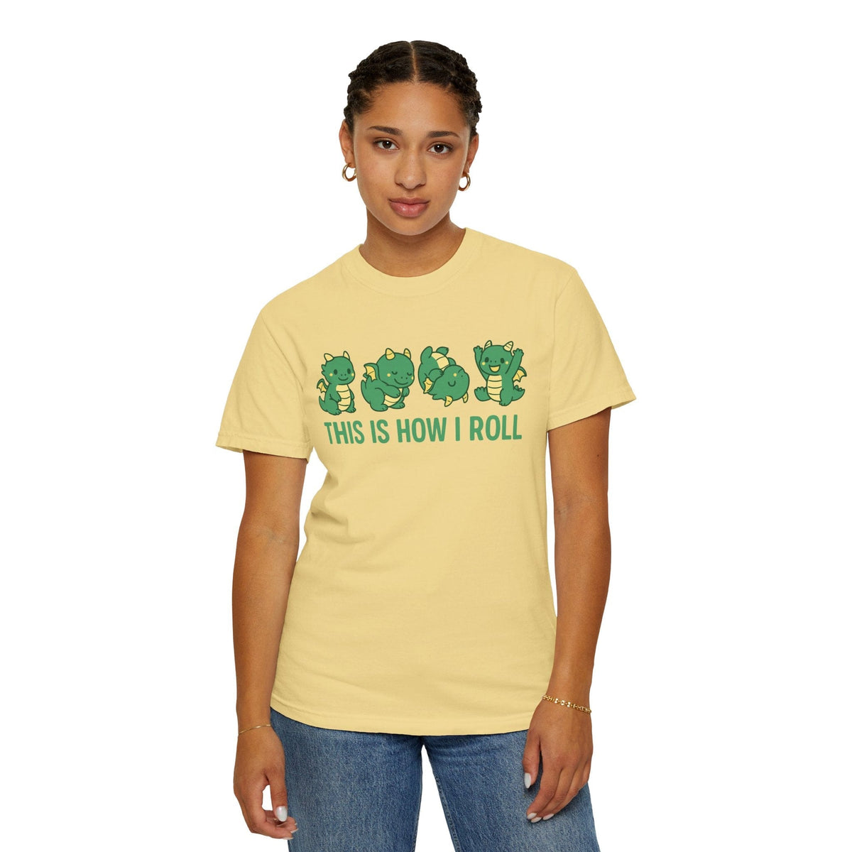 This Is How I Roll Dragon T-Shirt - Comfort Colors