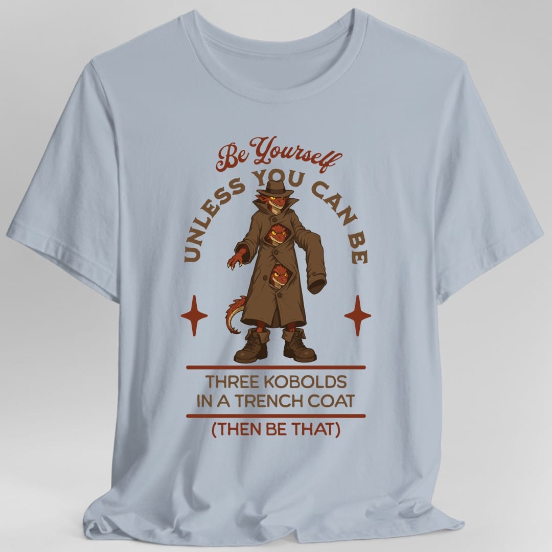 Three Kobolds in a Trench Coat T-Shirt