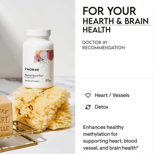 Thorne Methyl-Guard Plus - Gluten & Dairy-Free, 90 Capsules - Clearance Sale