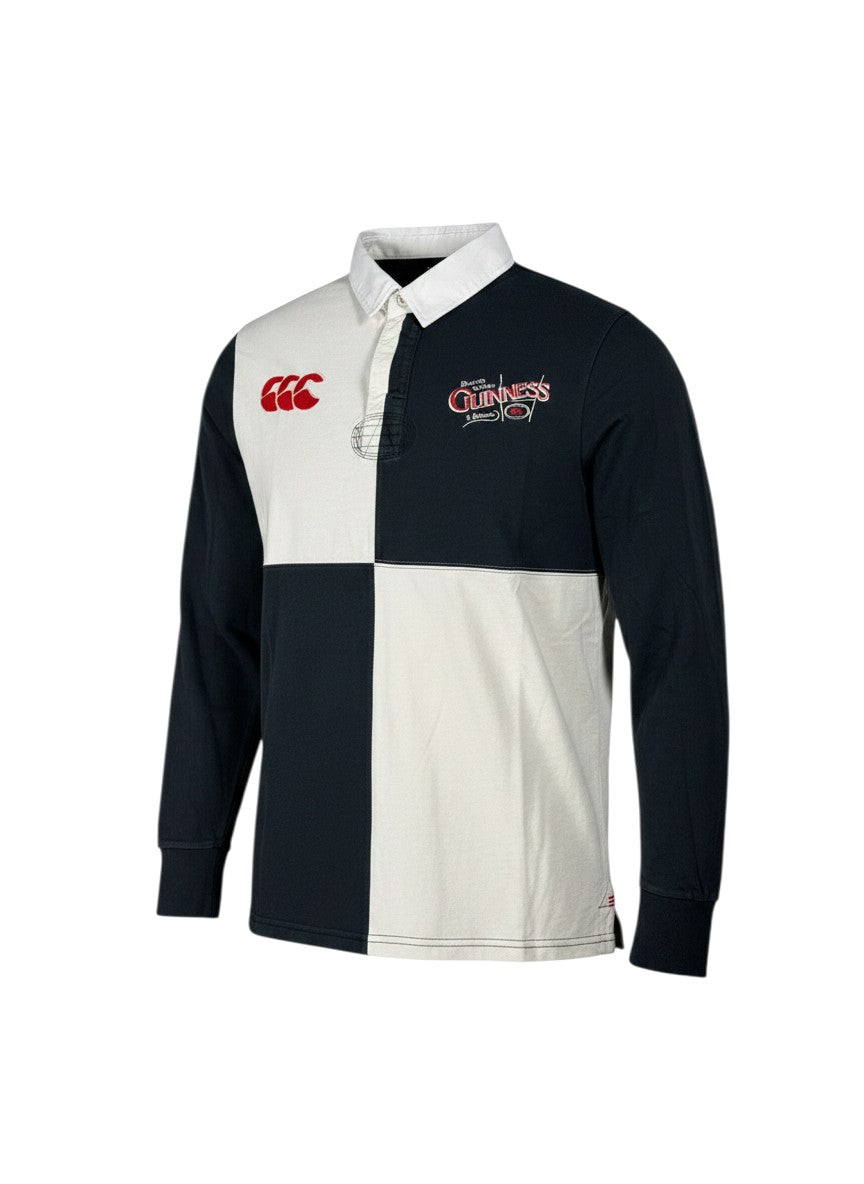 Guinness Checkered Canterbury Rugby Polo Shirt