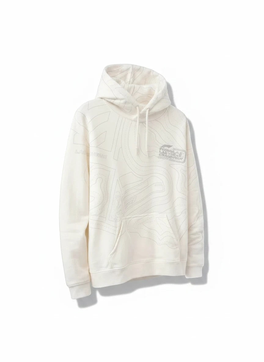 Formula 1 Las Vegas Grand Prix  Map Hoodie