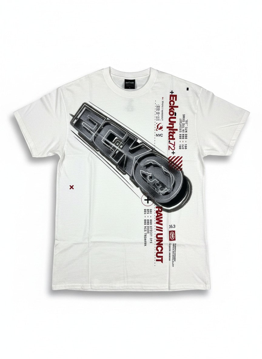Ecko UNTLD White Y2K Graphic T-Shirt