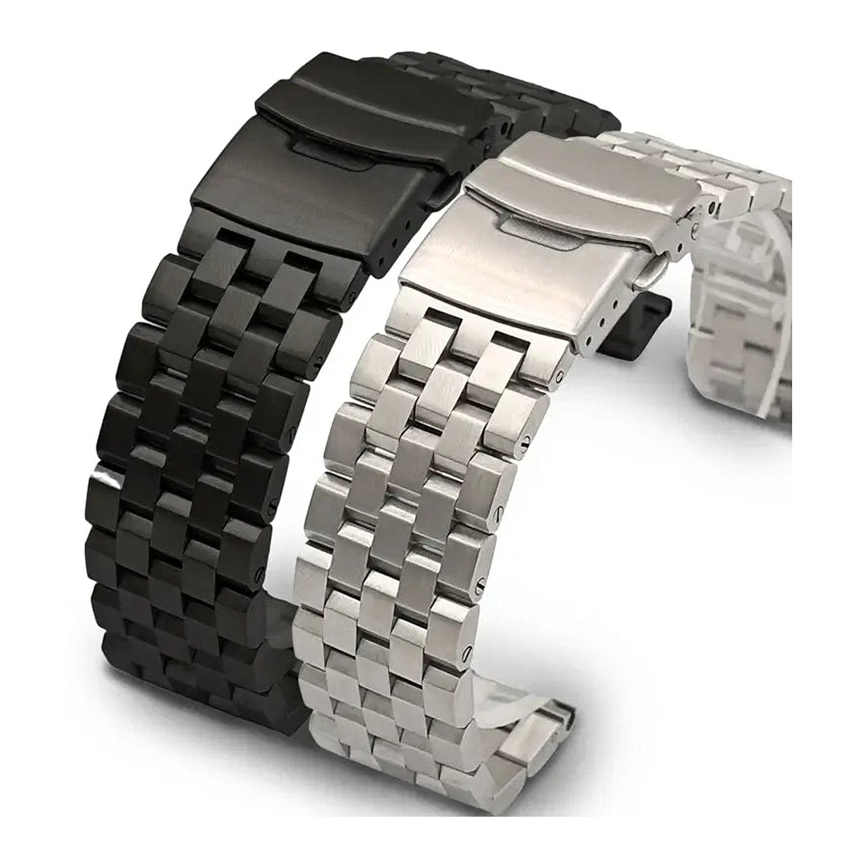 TicWatch Pro 5, Pro 3 & E3 Five-Row Stainless Steel Band