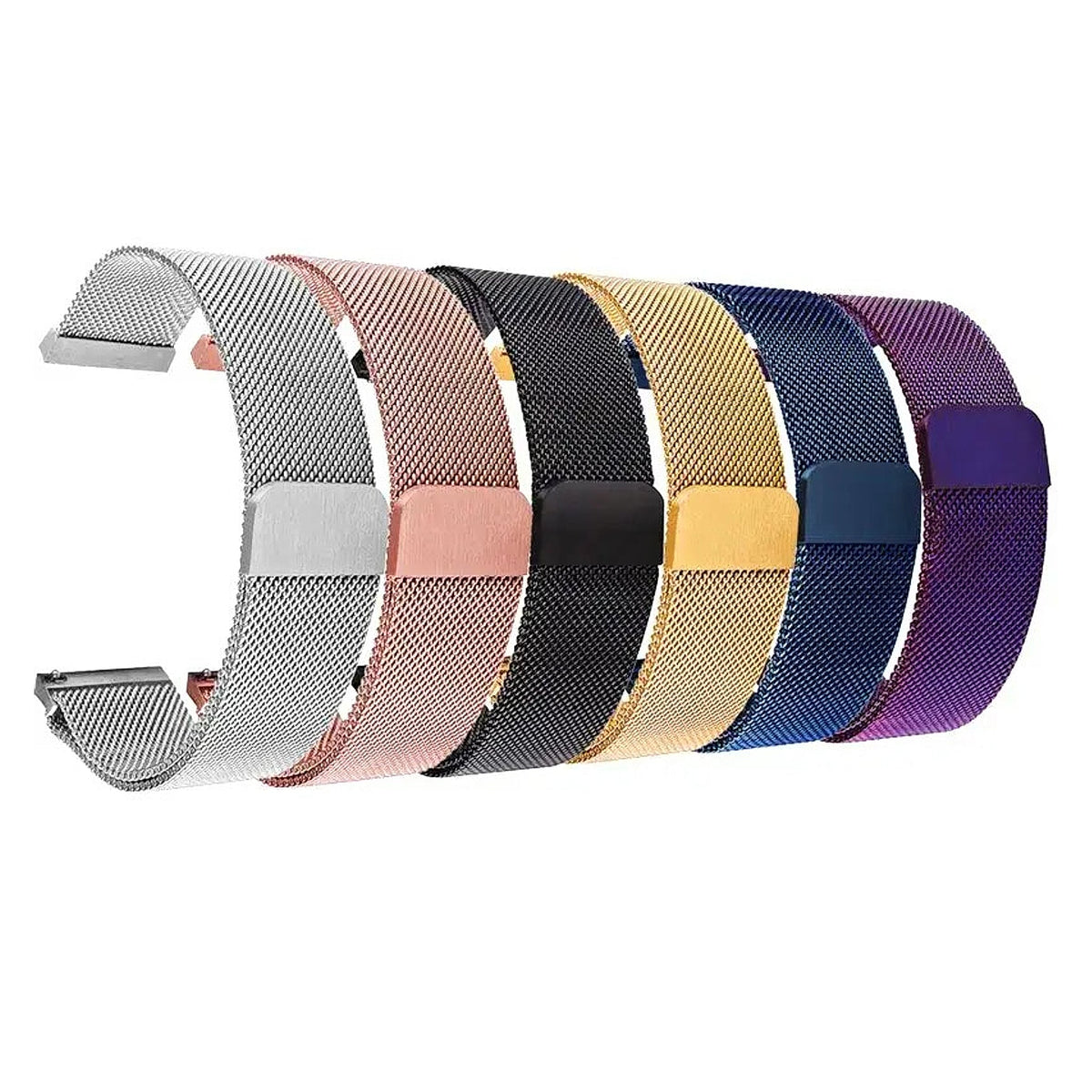 TicWatch Pro 5, Pro 3 & E3 Magnetic Stainless Steel Mesh Band