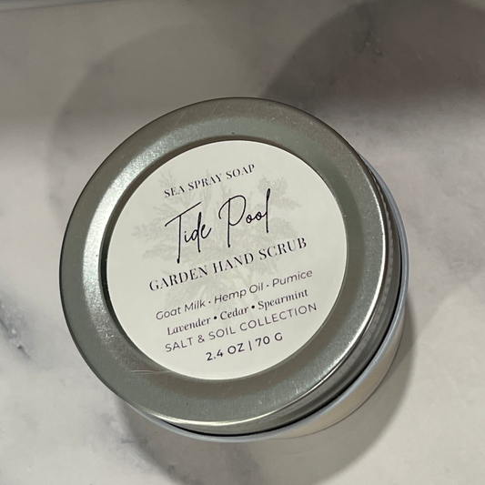 Exfoliante de manos para jardineros