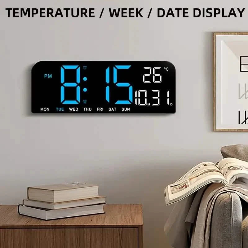 TIMESS Large Display LED Digital Alarm Clock