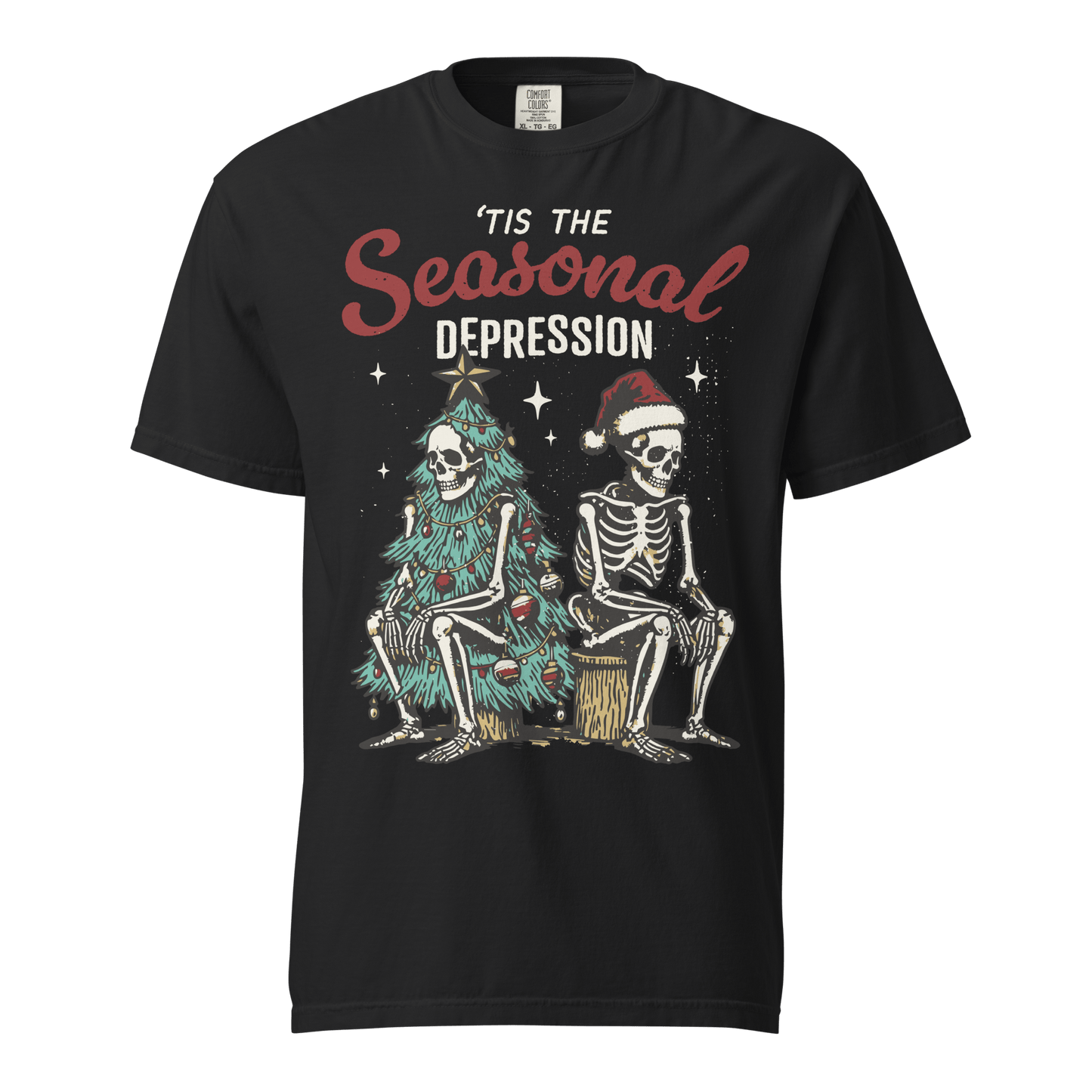 Es la camiseta cómoda de la depresión estacional