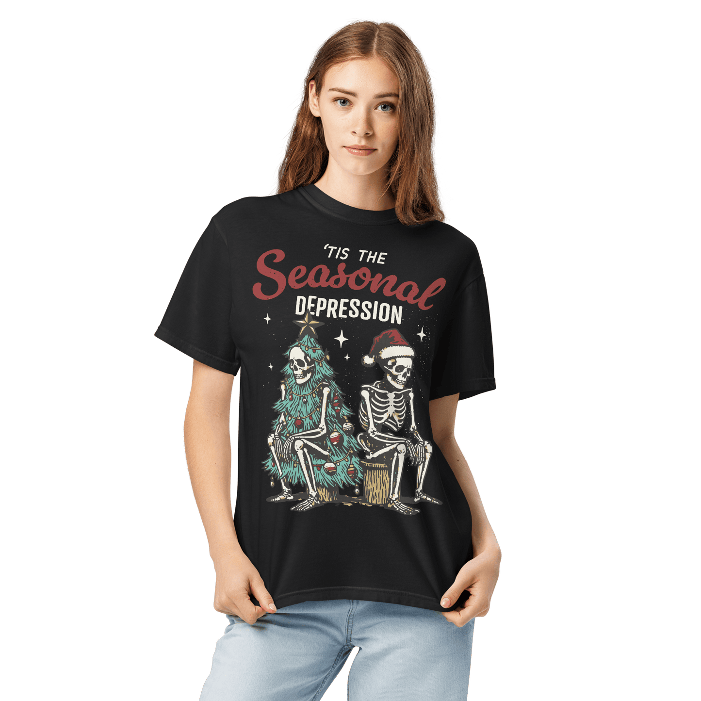 Es la camiseta cómoda de la depresión estacional