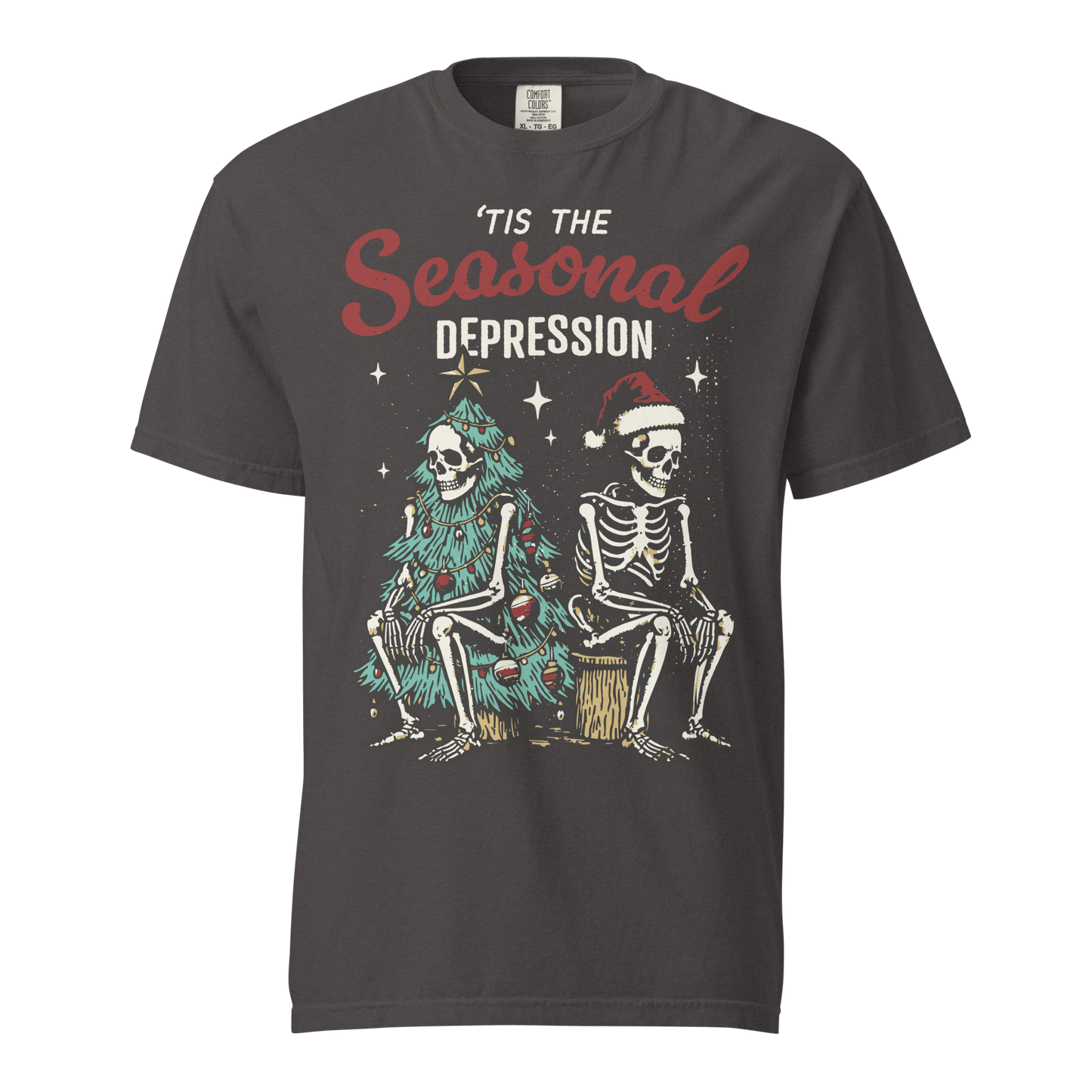 Es la camiseta cómoda de la depresión estacional
