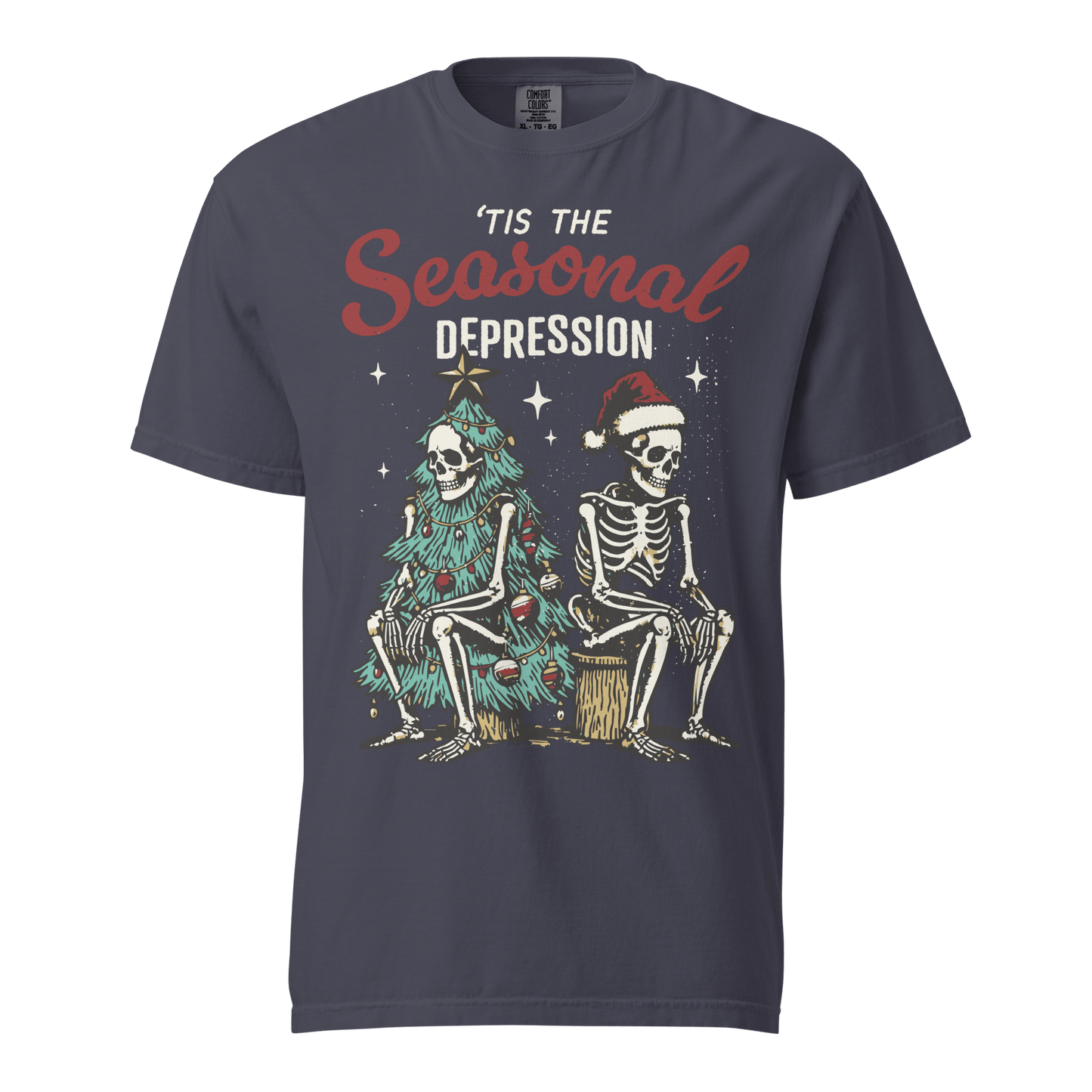 Es la camiseta cómoda de la depresión estacional
