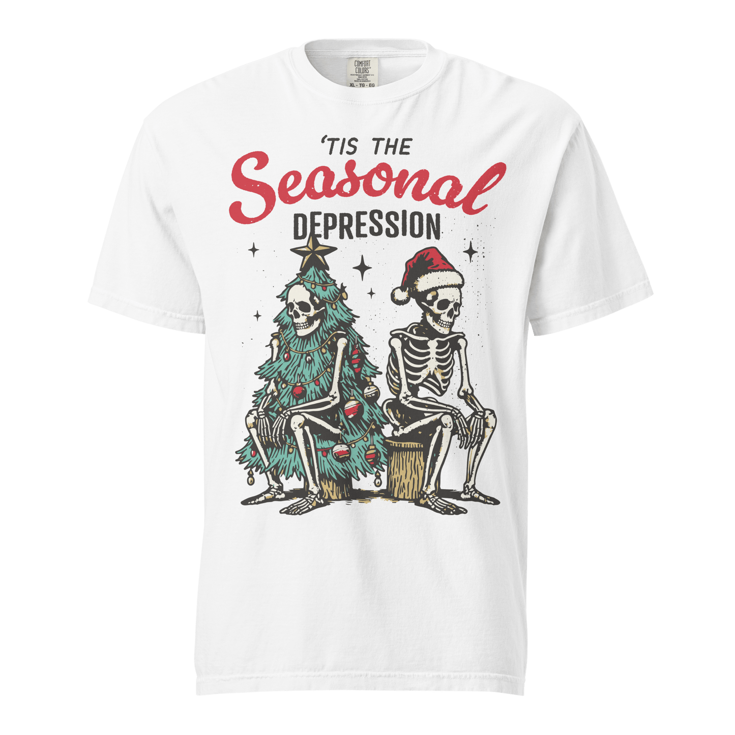 Es la camiseta cómoda de la depresión estacional