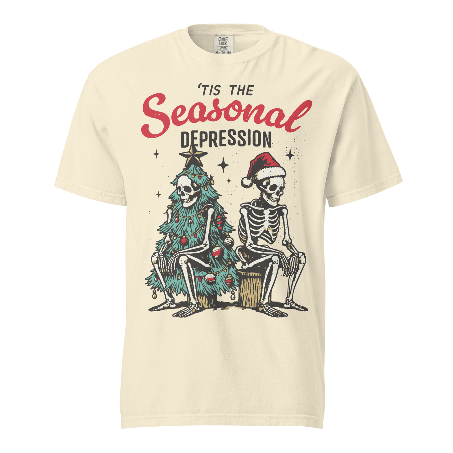 Es la camiseta cómoda de la depresión estacional