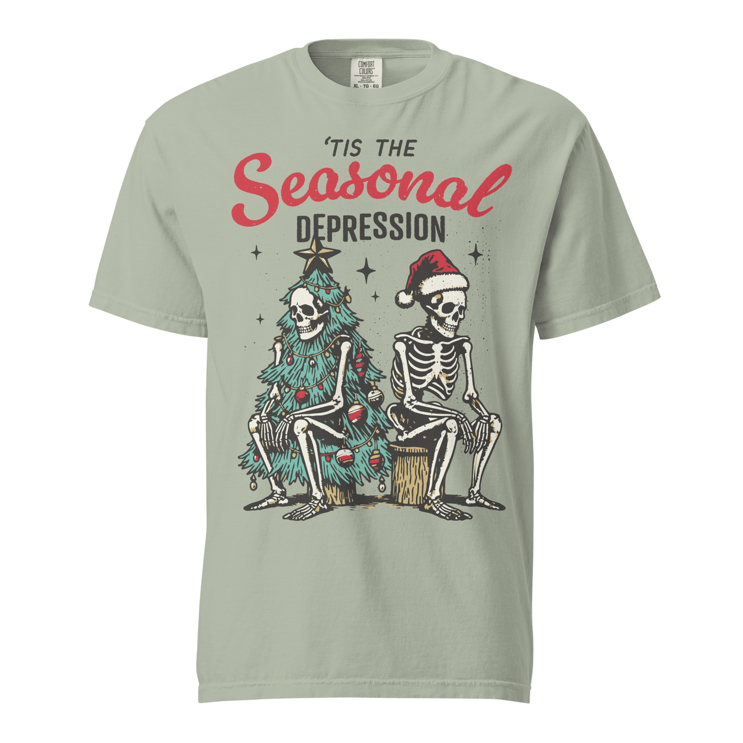 Es la camiseta cómoda de la depresión estacional