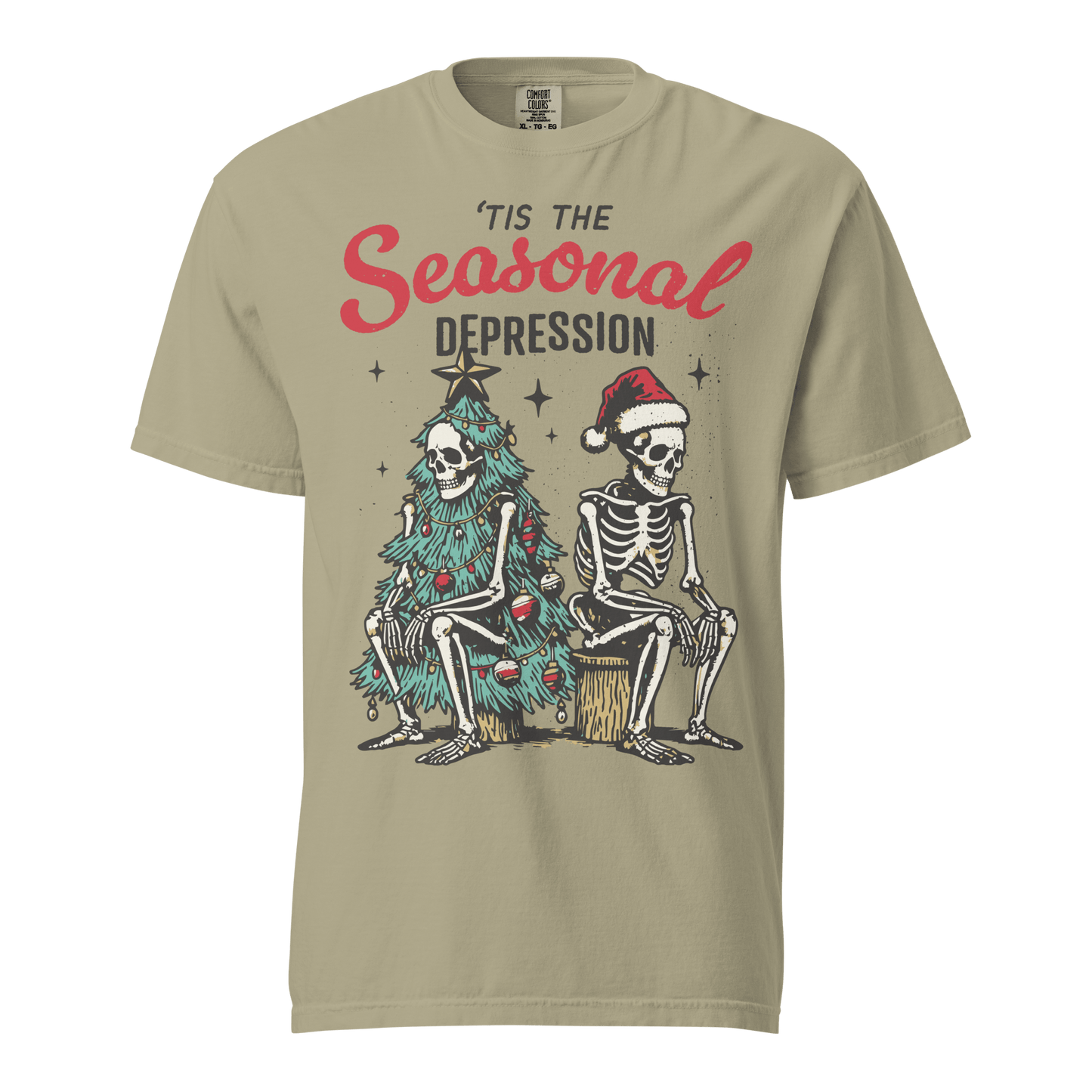 Es la camiseta cómoda de la depresión estacional