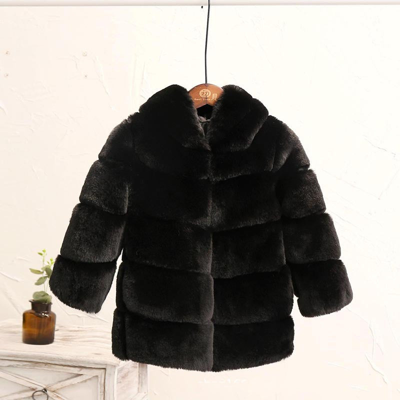Toddler Girls' Fur Coat - # GIAA21210046