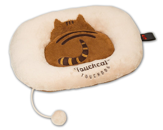 Touchcat ® 'Exquisite-Plush' Premium Kitty Fashion Designer Pet Cat Bed Lounger Mat Lounge