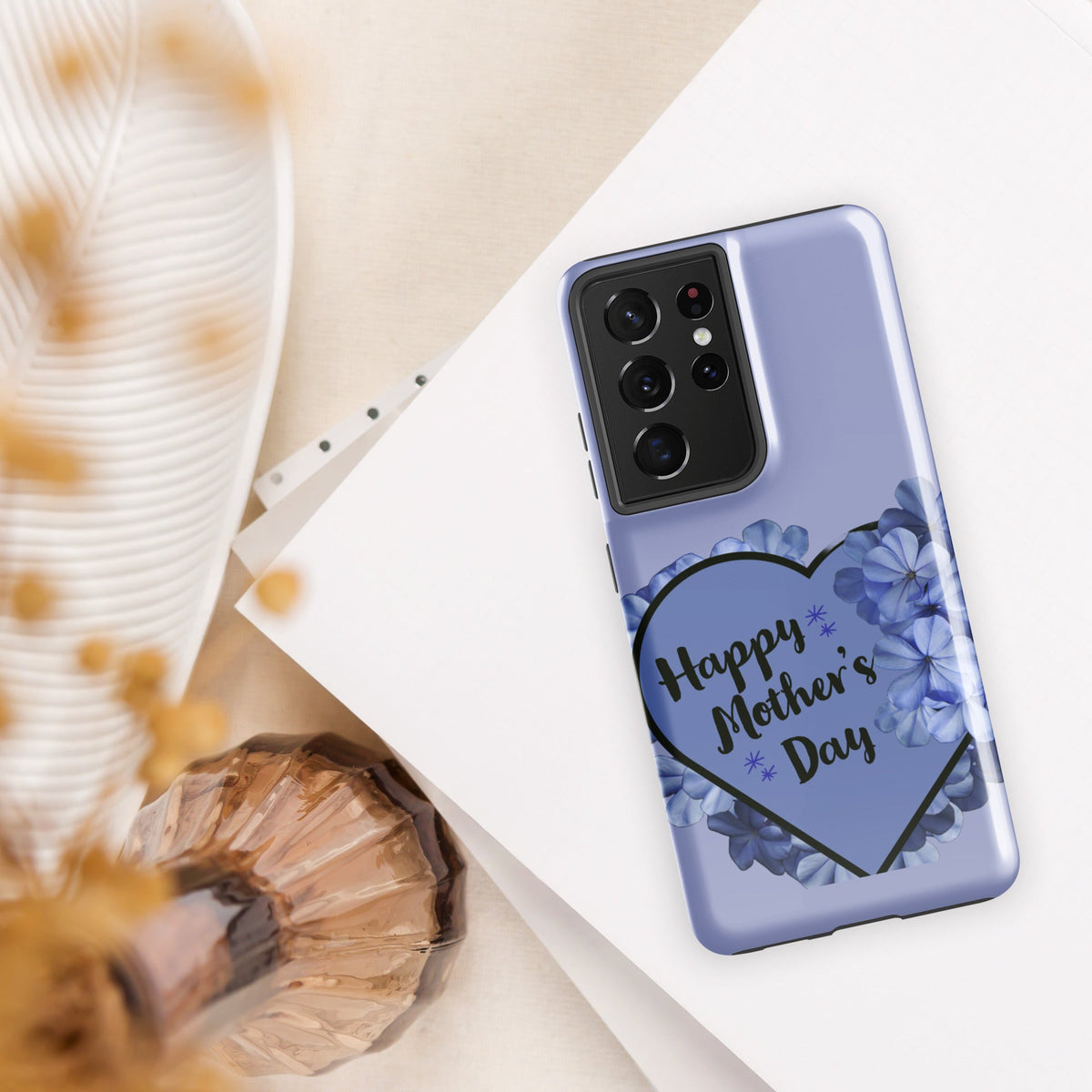 Happy Mother's Day Lavander Tough Case for Samsung®