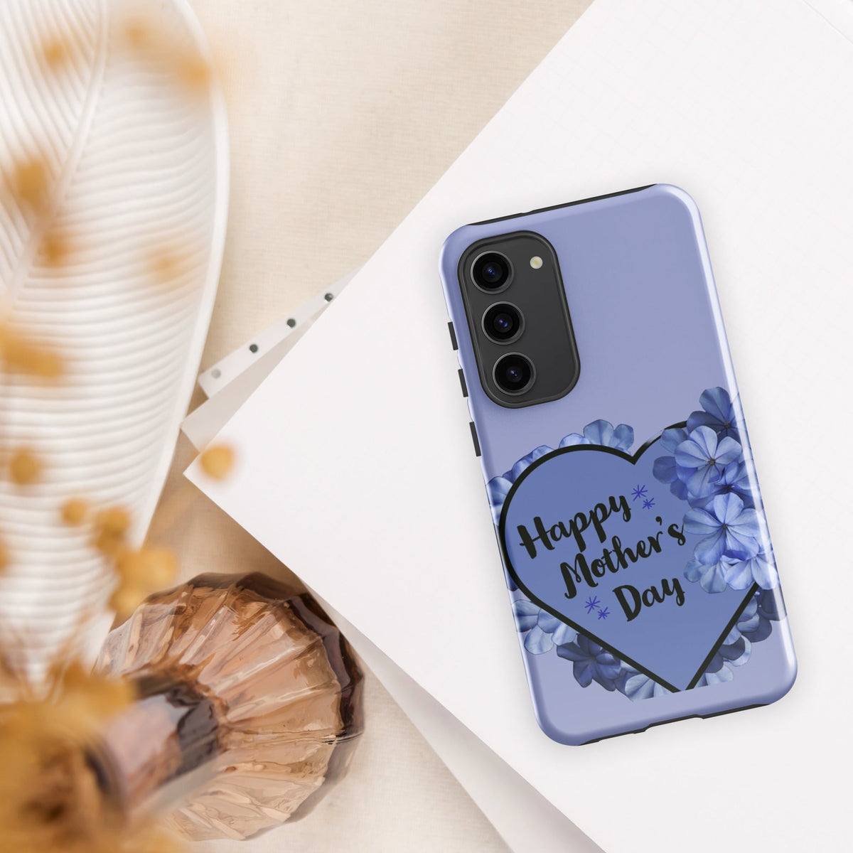 Happy Mother's Day Lavander Tough Case for Samsung®