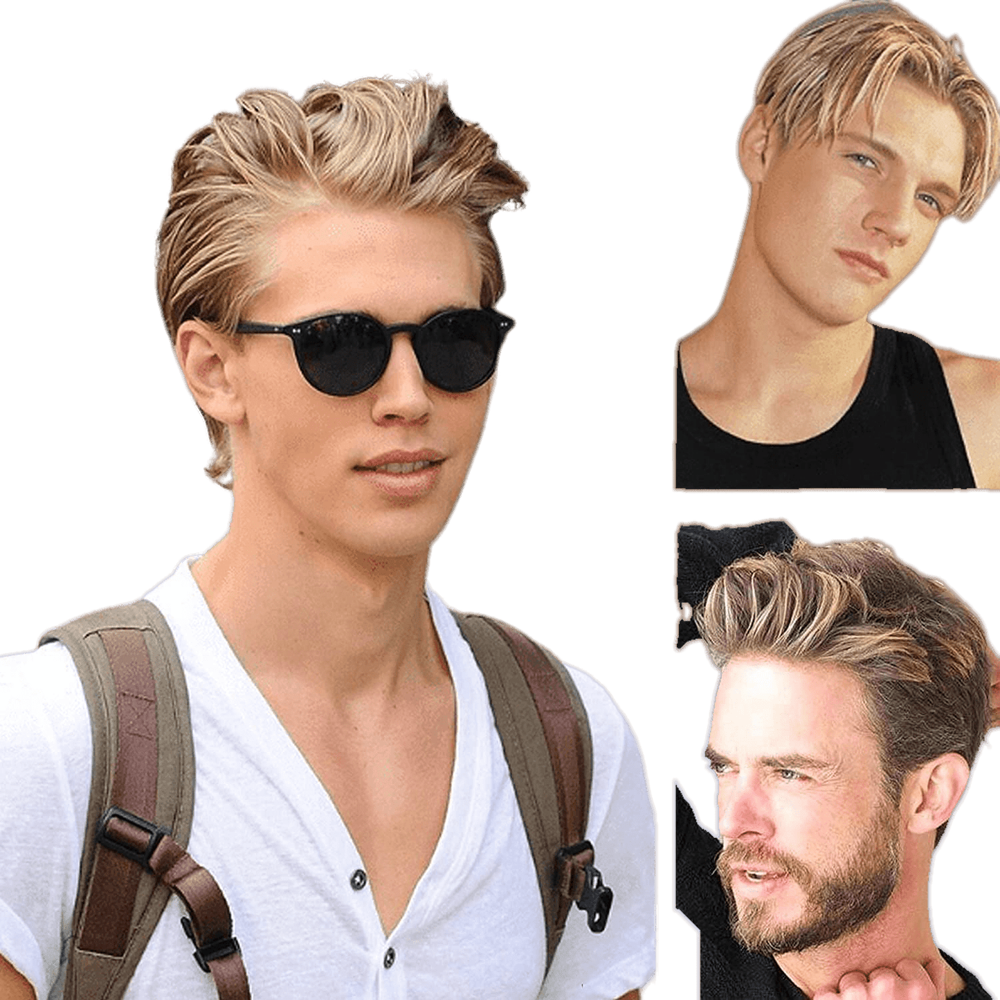 VIP Extensions Full Lace Toupee 100% Human Hair Hairpiece