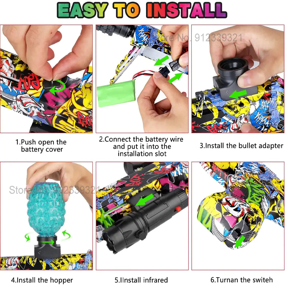 Toys Gun Blaster - # BOT&G531810001