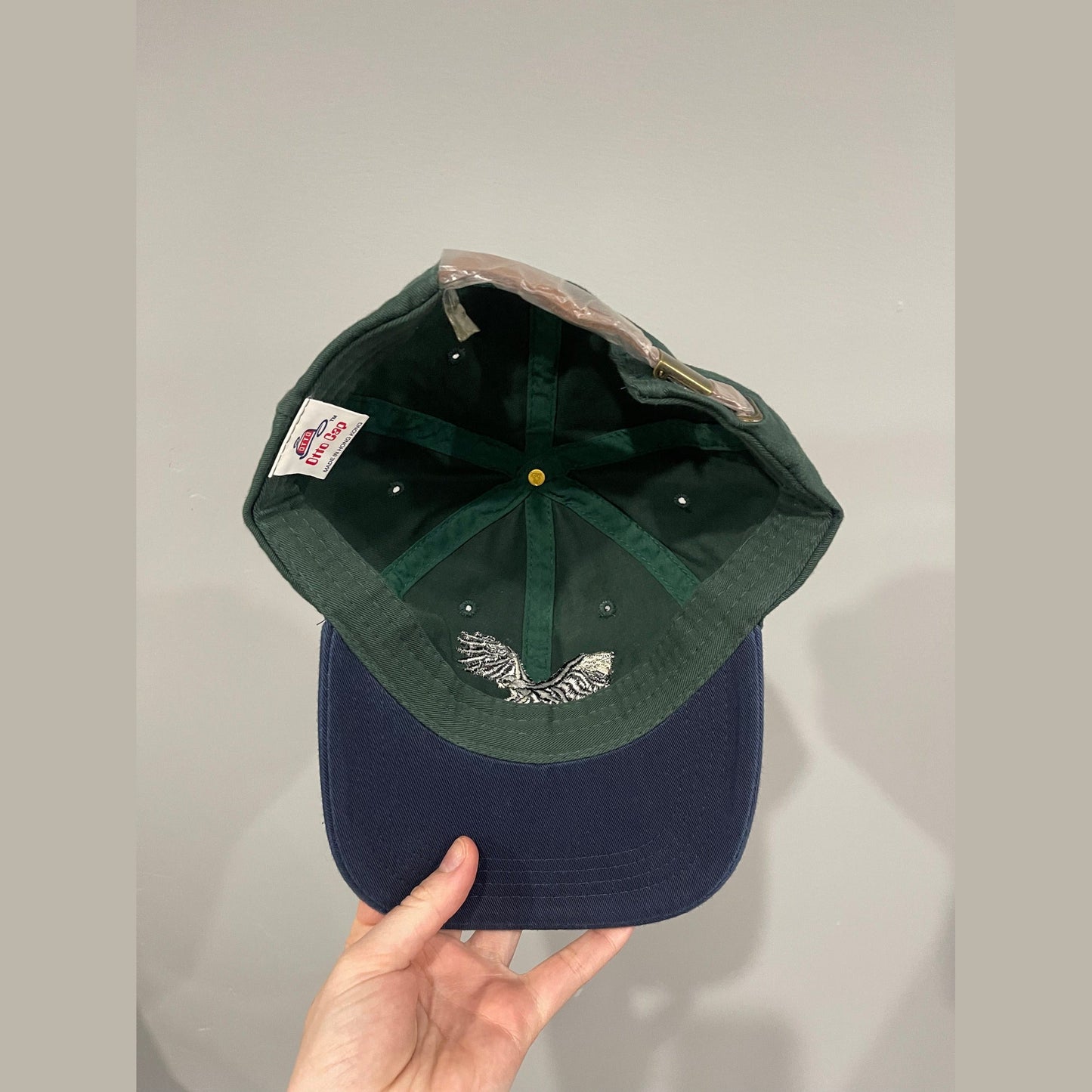 Travis Scott Birds in the Trap Bird Washed Denim Hat Green