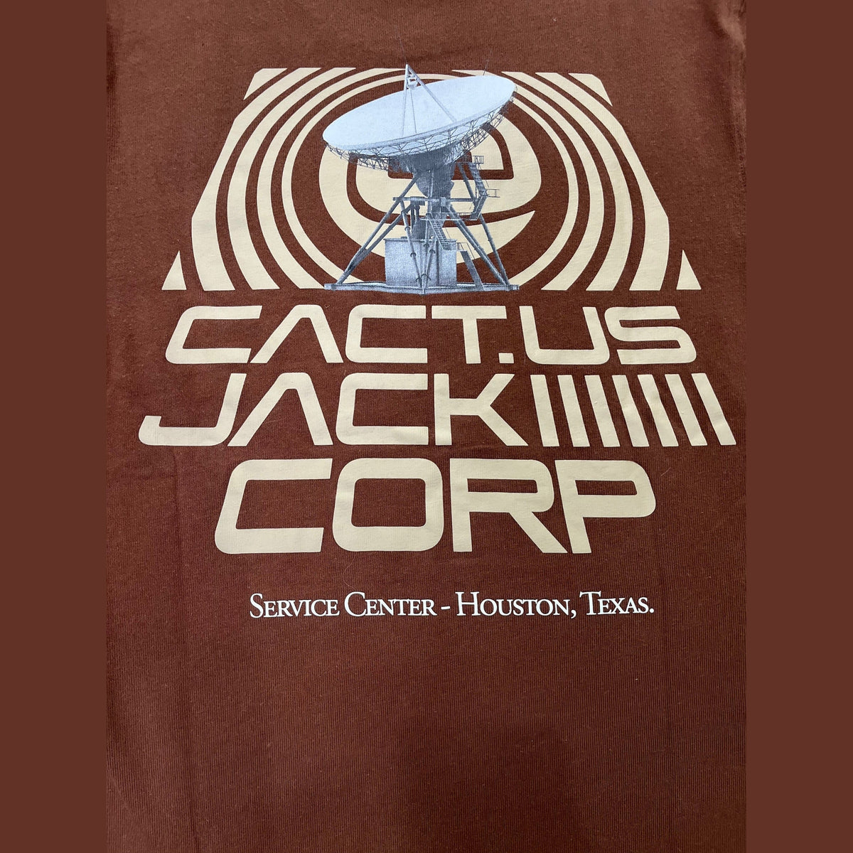 Travis Scott CACT.US CORP x Nike U NRG BH T-shirt Brown
