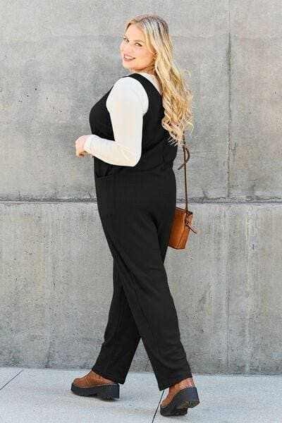 Women's Jumpsuit Trendsi Women's Sleeveless Jumpsuit with Pockets - Chic