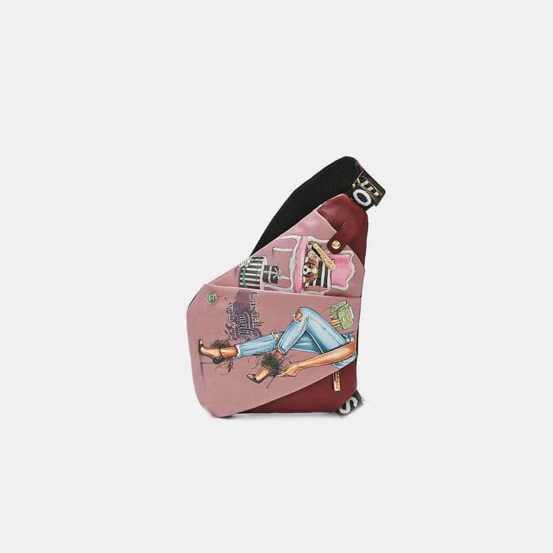 Accessories Trendsi Vegan leather leopard crossbody bag