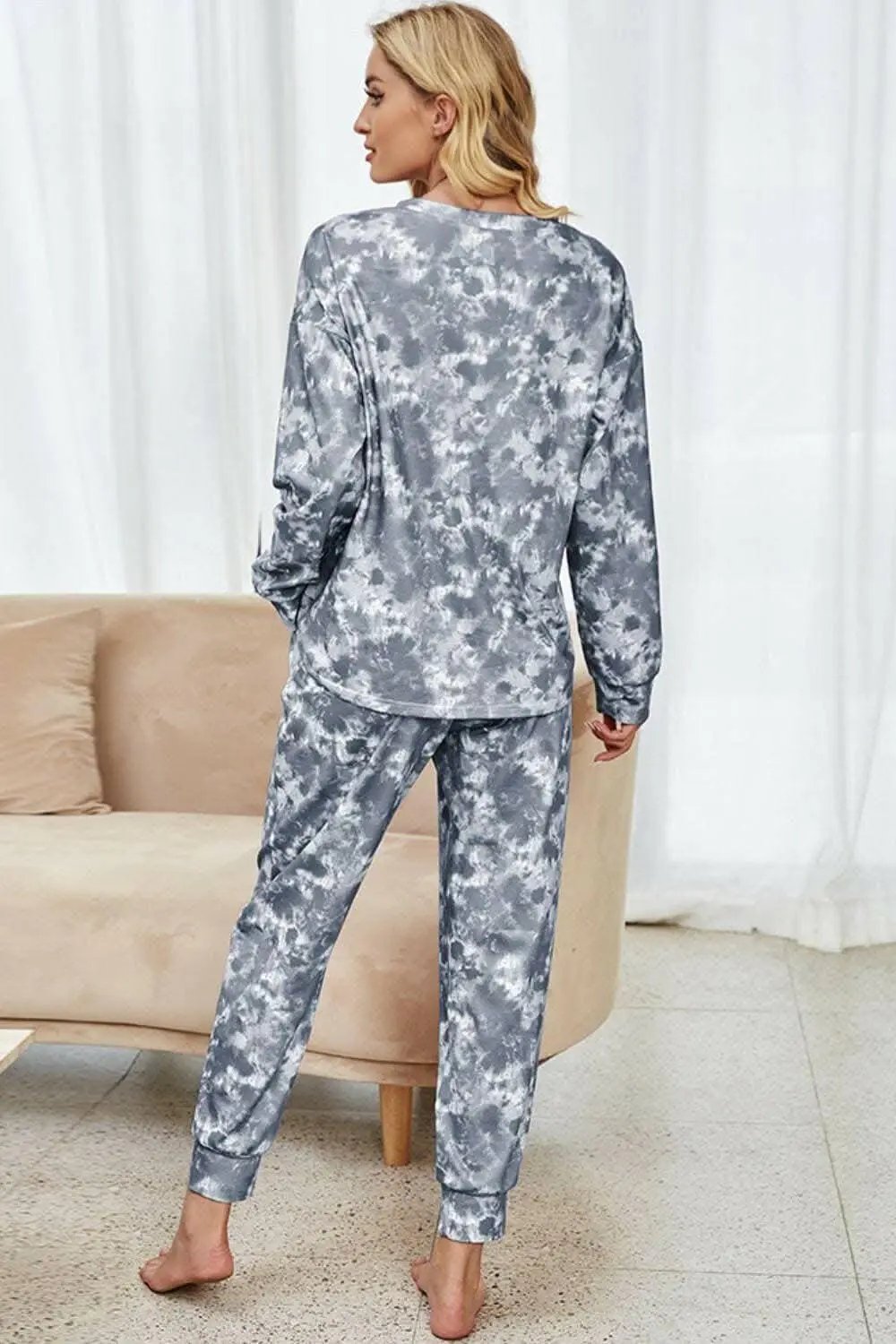 Trendsi Tie-Dye Lounge Set - Comfy Relaxed Fit