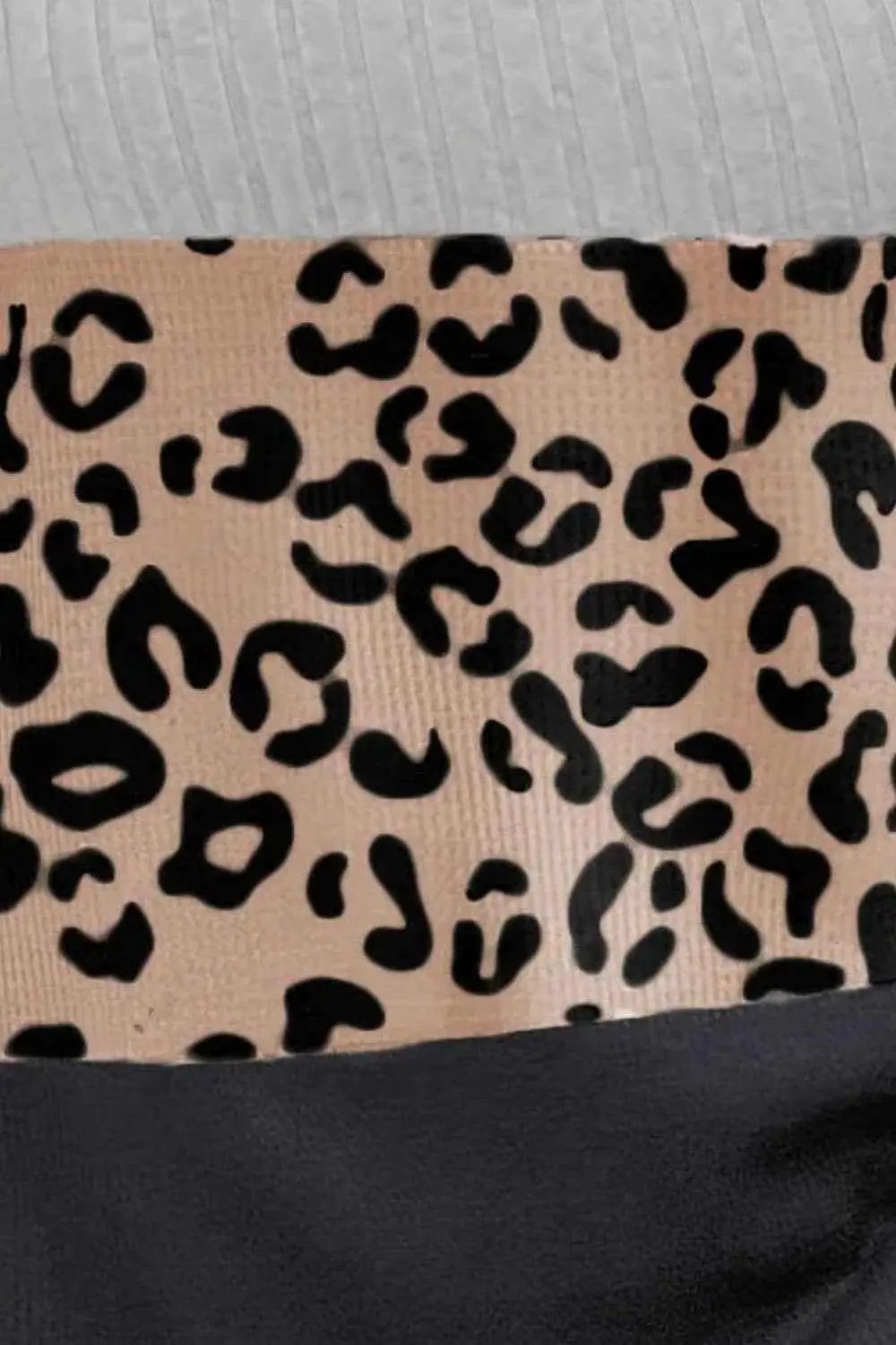 Shirts Trendsi Leopard print long sleeve top with buttons